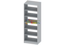 Стеллаж открытый двухсторонний СТЕ-ШП-110-3-1