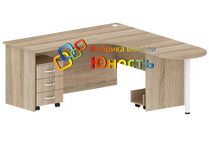 Стол офисный угловой с брифингом ОФ-СТ-403-1
