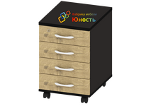 Тумба мобильная ОФ-БР-3
