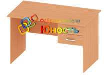 Стол прямоугольный с 2 ящиками СТ-ШП-92-2